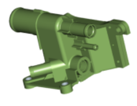 一汽37K發動機出水管